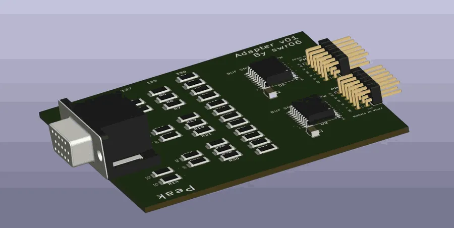 PMOD VGA adapter preview